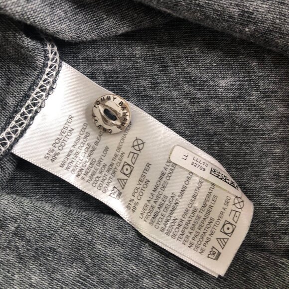 Tommy Bahama Polo Shirt Mens 2XL Gray IslandZone Performance Short Sleeve Button - Picture 5 of 11